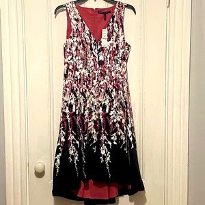 White House Black Market Hi Lo Fit and Flare dress